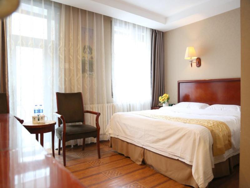 GreenTree Inn Heilongjiang Harbin Zhongyang Street Business Hotel Buitenkant foto