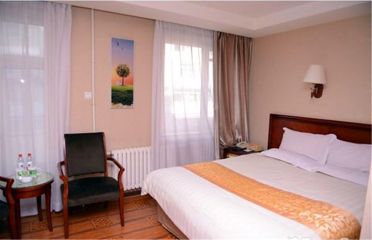 GreenTree Inn Heilongjiang Harbin Zhongyang Street Business Hotel Buitenkant foto